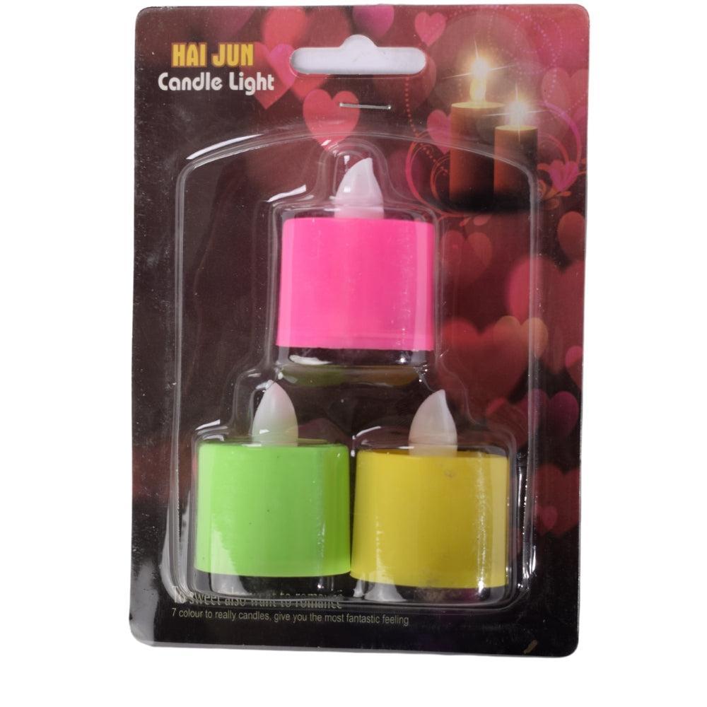 INCLO Festival Decorative LED Tealight Candles Battery Operated Candle Ideal for Party, Birthday, Gifts Multi