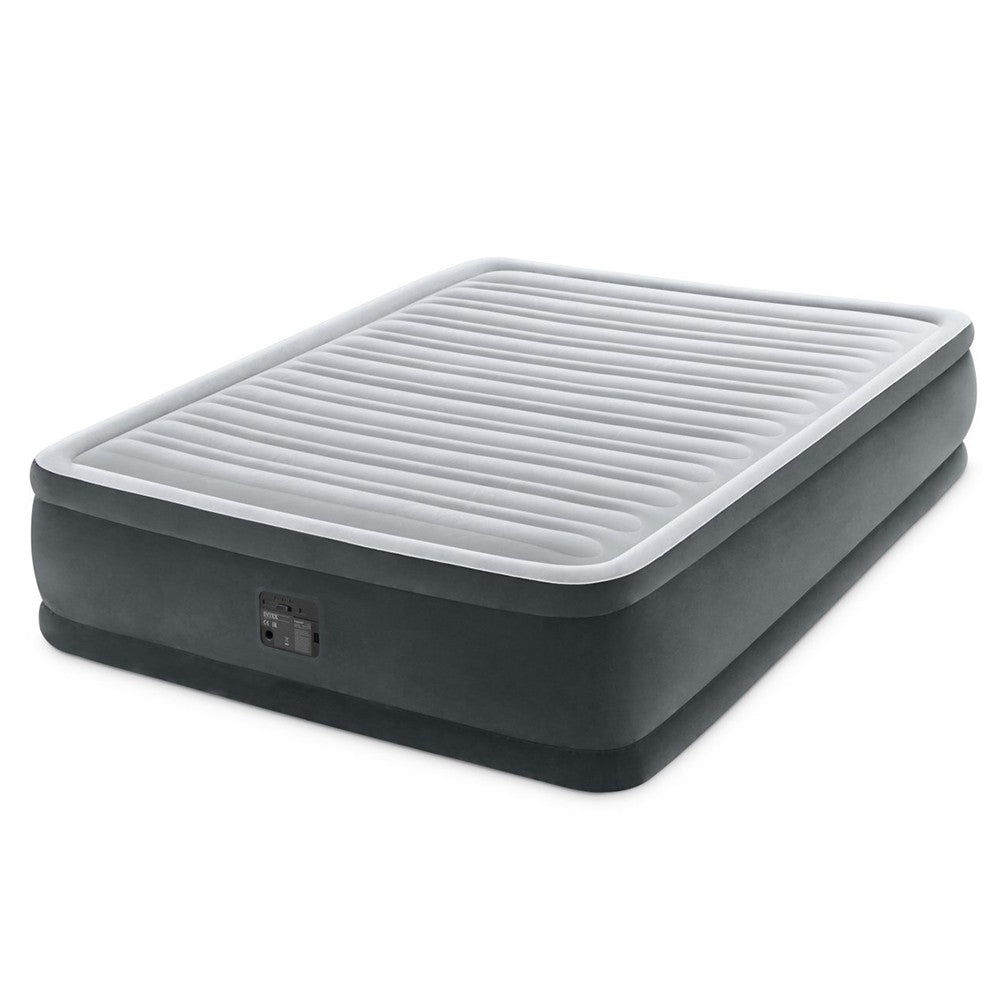 INTEX Comfort Plush Air Bed Queen Size with built-in Electric Air Pump