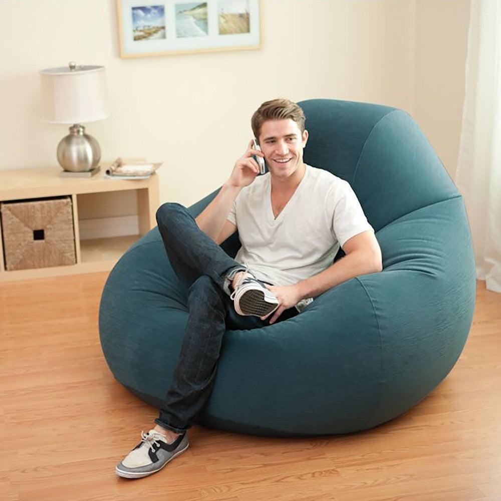 INTEX Inflatable Chair Deluxe Beanless Bag Chair
