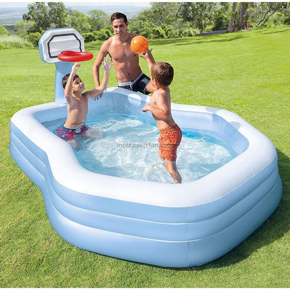 INTEX Swim Center Shootin Hoops Family Pool