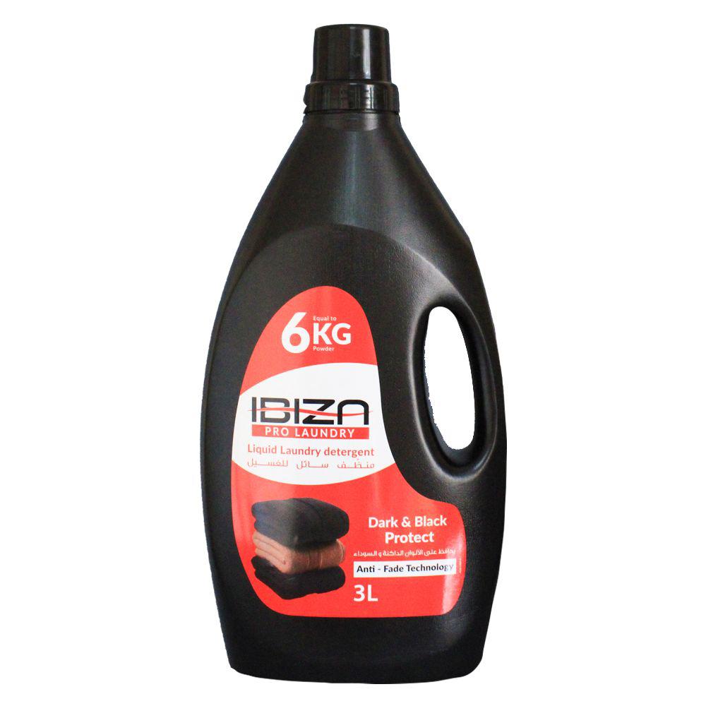 Ibiza Dark & Black Protect Liquid Laundry Detergent 3L K3L