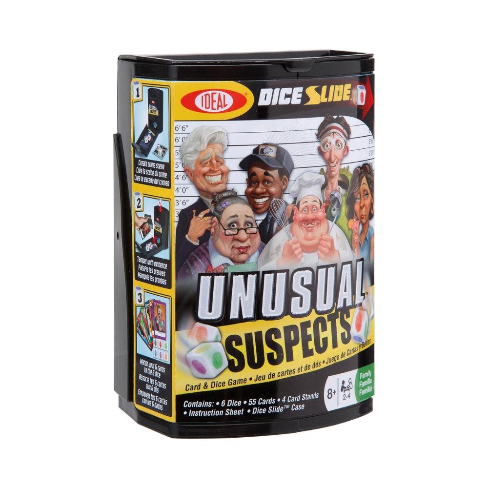 Ideal Unusual Suspects Dice And Card Game