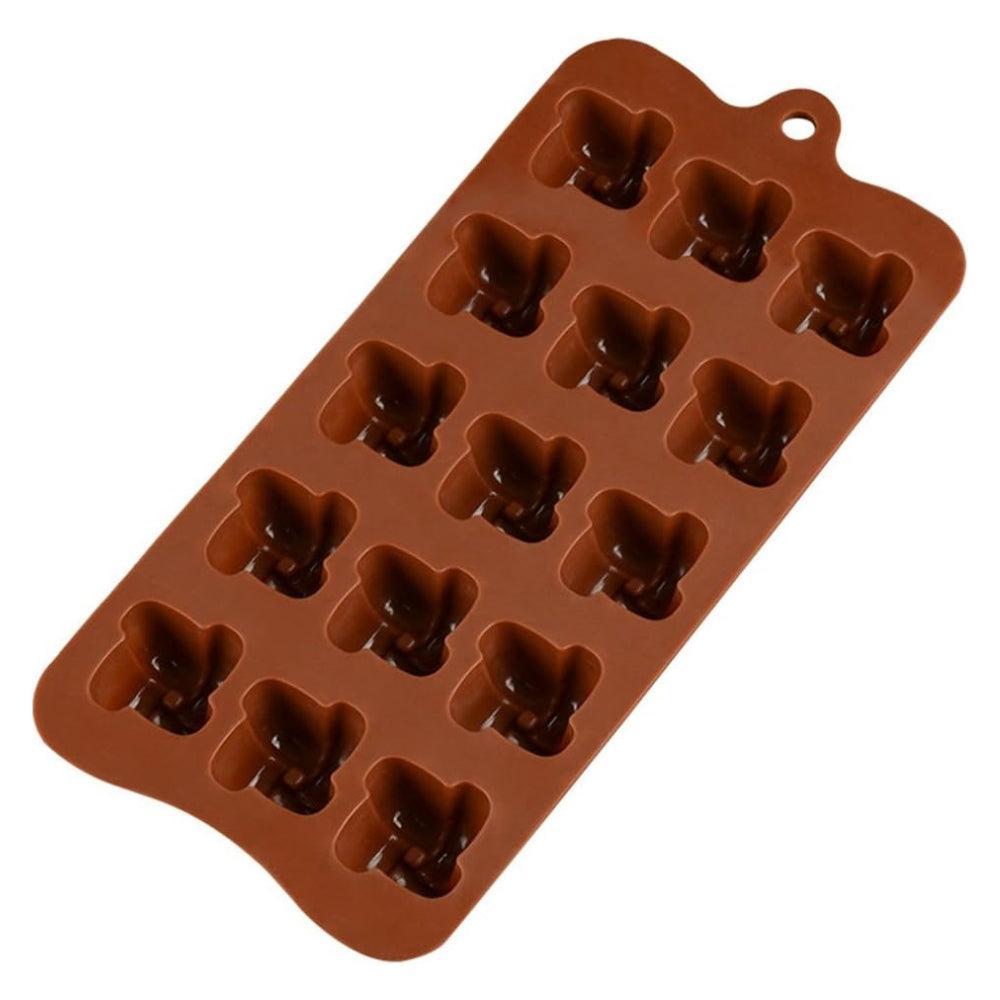 Identical Shape Baking Chocolate Mold - Non-Stick Candy Molds, Food Grade Silicone Chocolate Bar for Baking Cake Decoration, Fudge, Ice