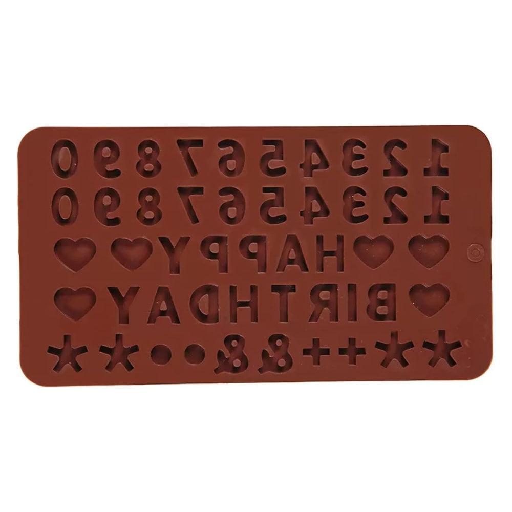 Identical Shape Baking Chocolate Mold - Non-Stick Candy Molds, Food Grade Silicone Chocolate Bar for Baking Cake Decoration, Fudge, Ice