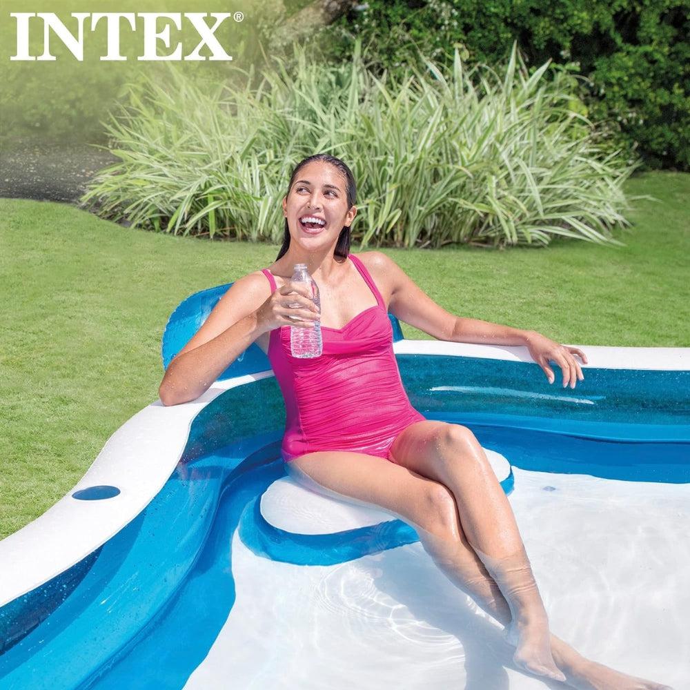 Intex #56475NP Swim Center Family Lounge Inflatable Pool for Ages 3+