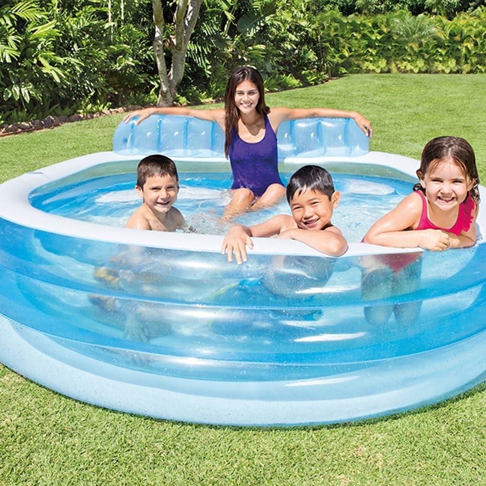 Intex #57190NP Swim Centre Family Lounge Pool 224x216x76CM