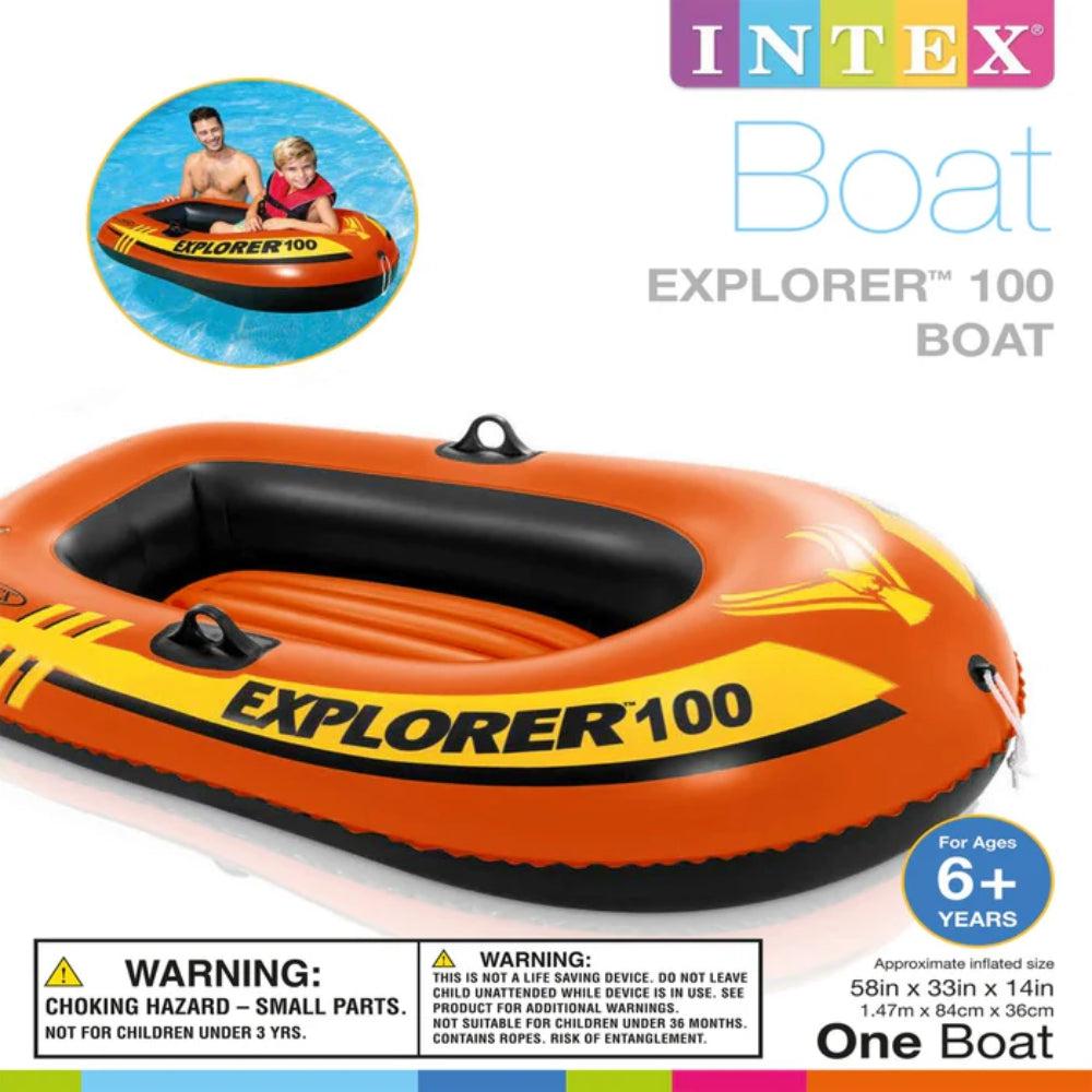 Intex #58329NP Explorer 100 Boat Set