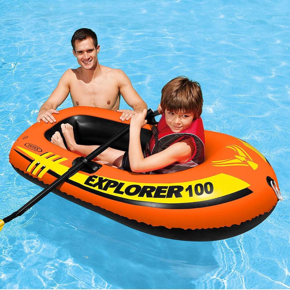 Intex #58329NP Explorer 100 Boat Set