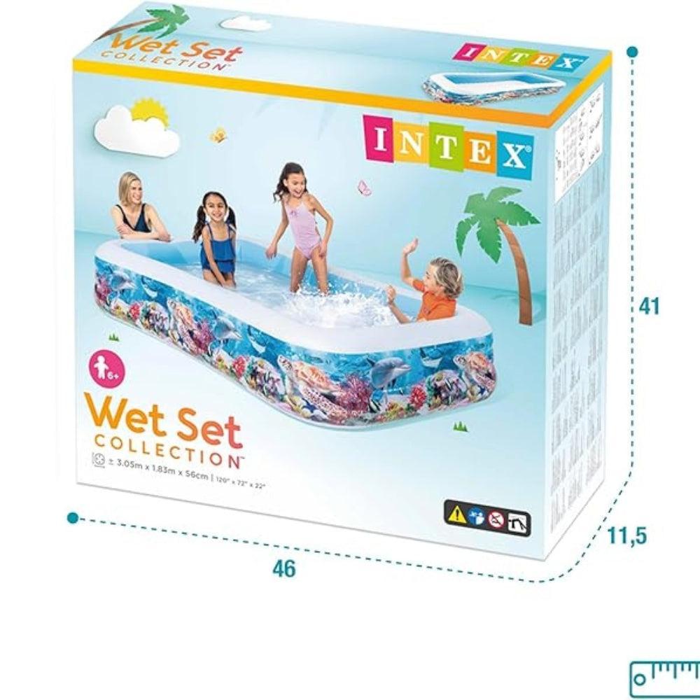 Intex 58485 Swim Center Family Water Pool