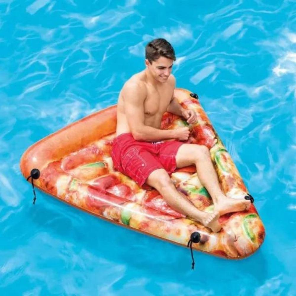 Intex #58752EU Pizza Slice Inflatable Floating Pool Mattress