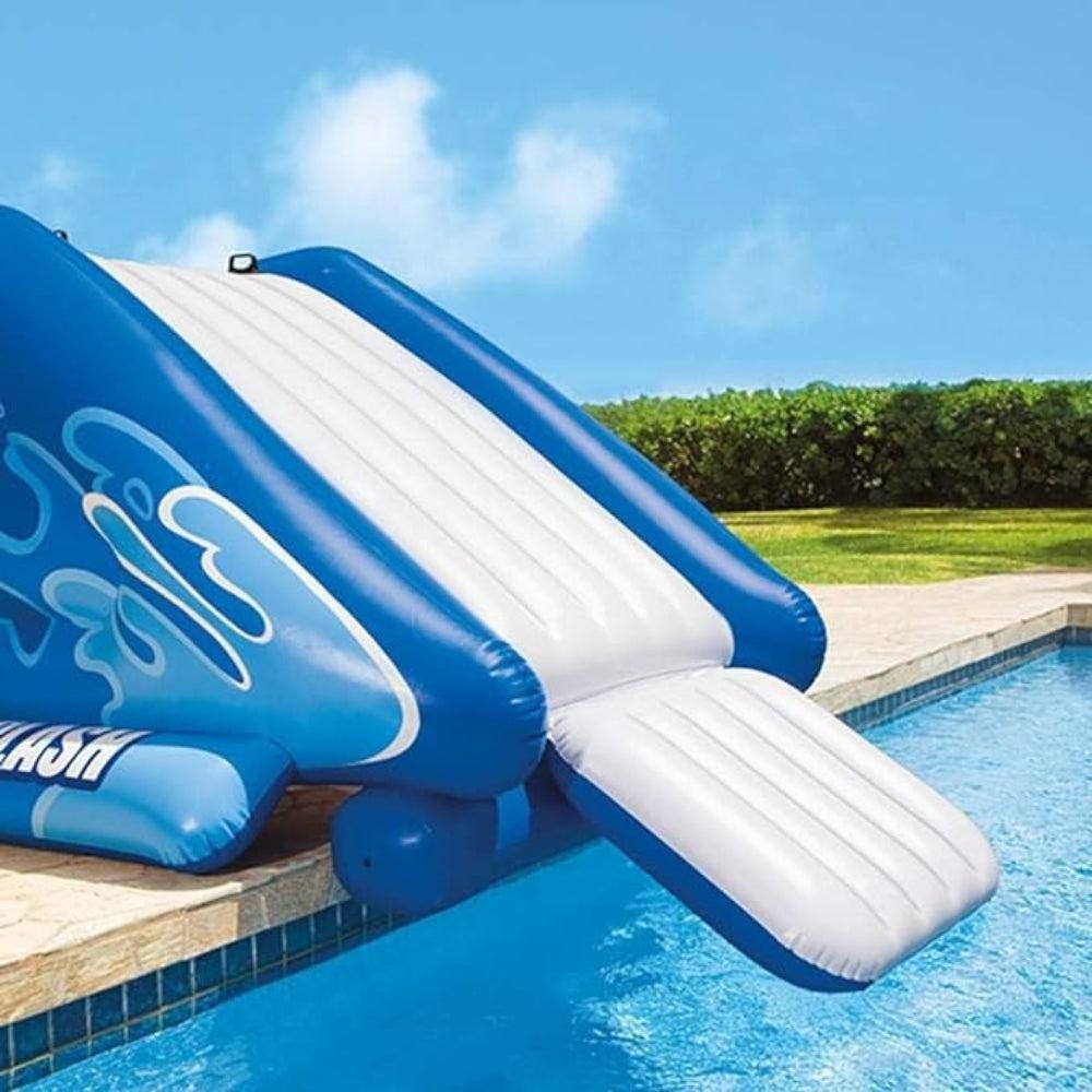 Intex #58849EP Kool Splash Durable Vinyl Inflatable Play Center Swimming Pool Water Slide with Built in Sprayers for Kids and Adults, Age 6 and Up
