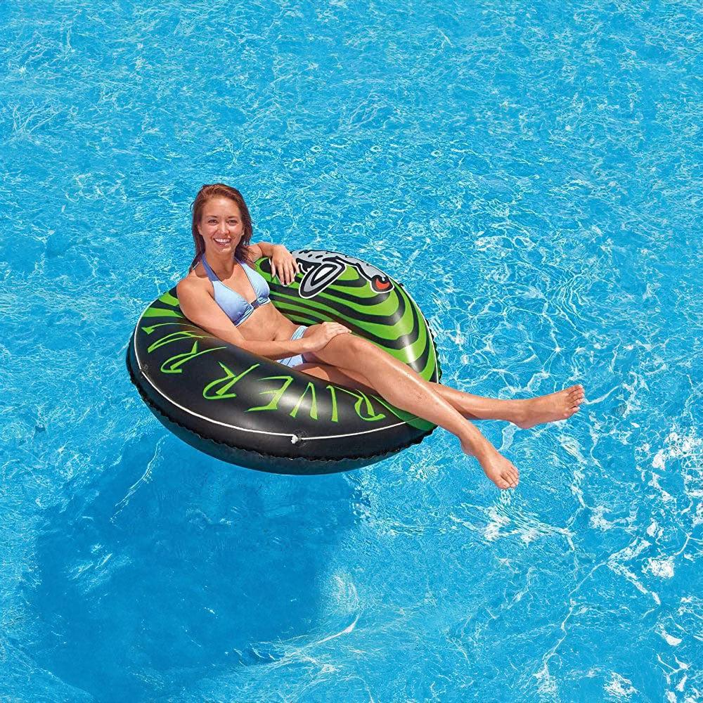 Intex #68209NP Plastic Children Swimming Tubes River Rat With Stripes For Fun