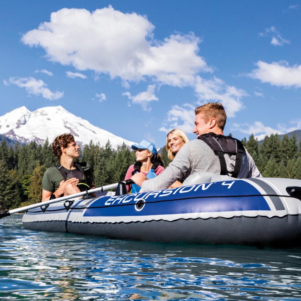 Intex Excursion™ 4 Inflatable Boat Set - 4 Person