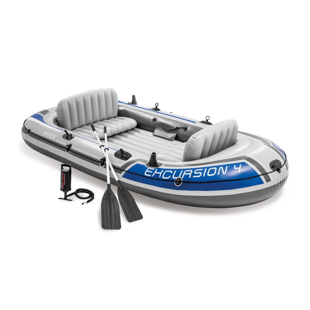 Intex Excursion™ 4 Inflatable Boat Set - 4 Person