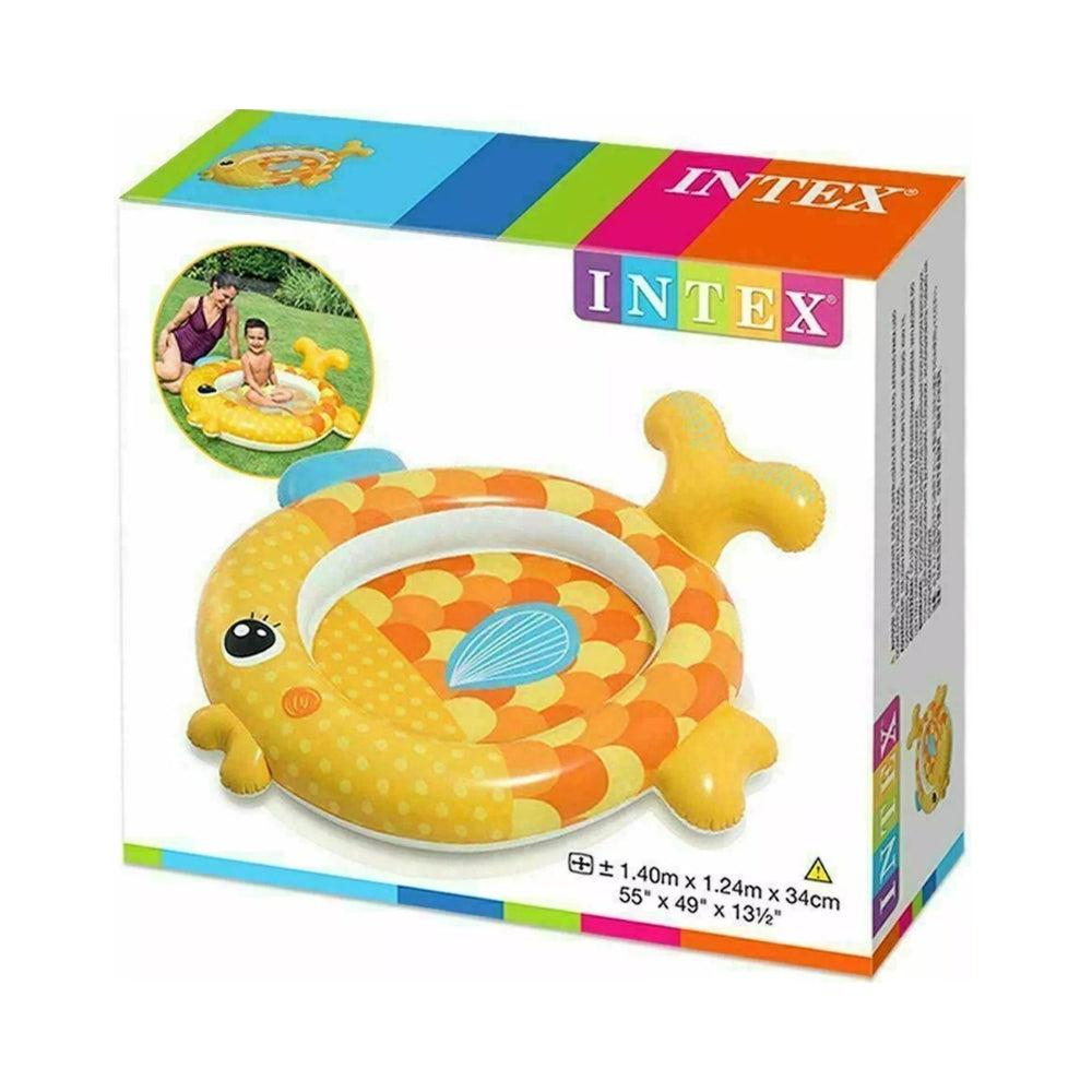 Intex Friendly Goldfish Baby Inflatable Swimming Pool Paddling Garden Water Pool