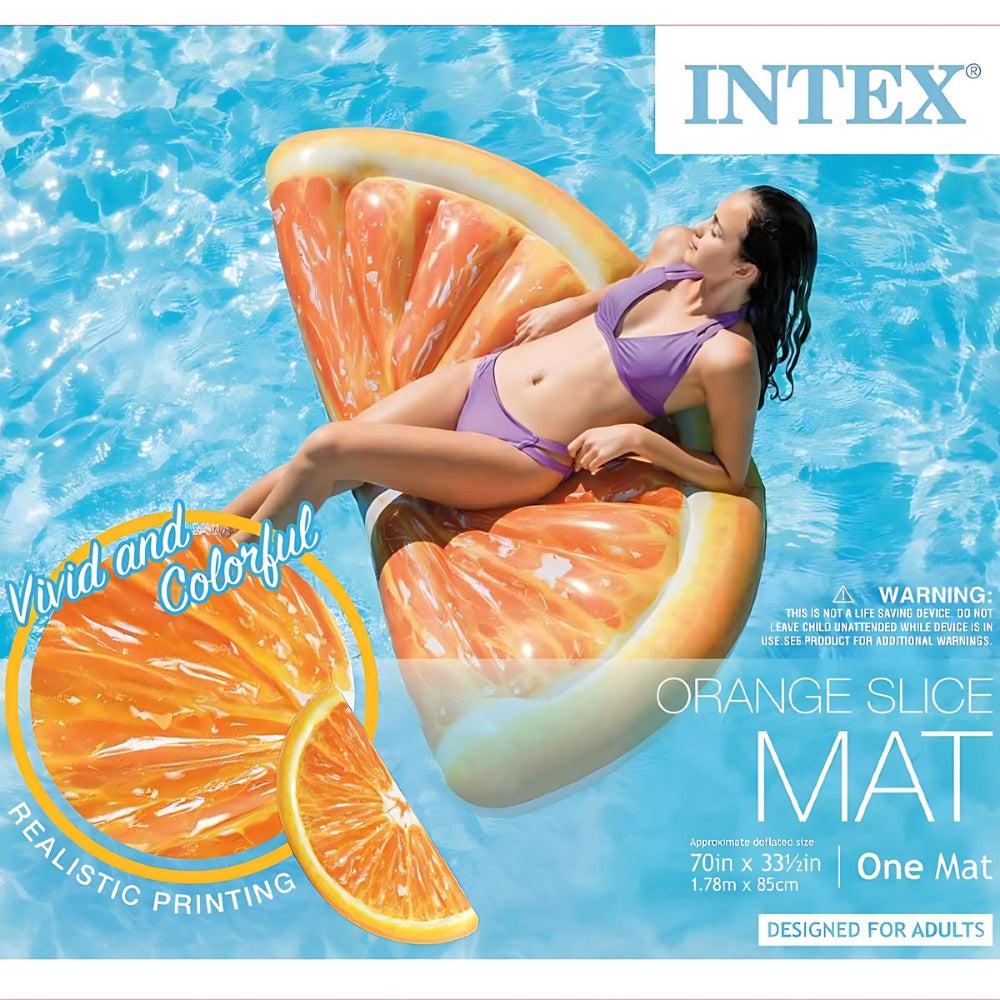 Intex Inflatable Orange Slice Mat 58763EU