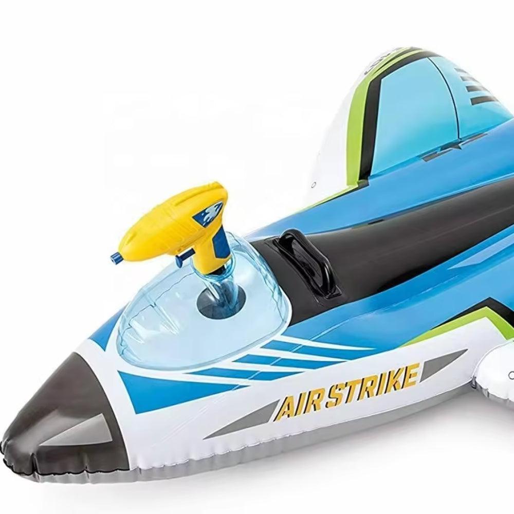 Intex Pool Floats 57536 WATER GUN PLANE RIDE-ONS Inflatable Pool Float For Children