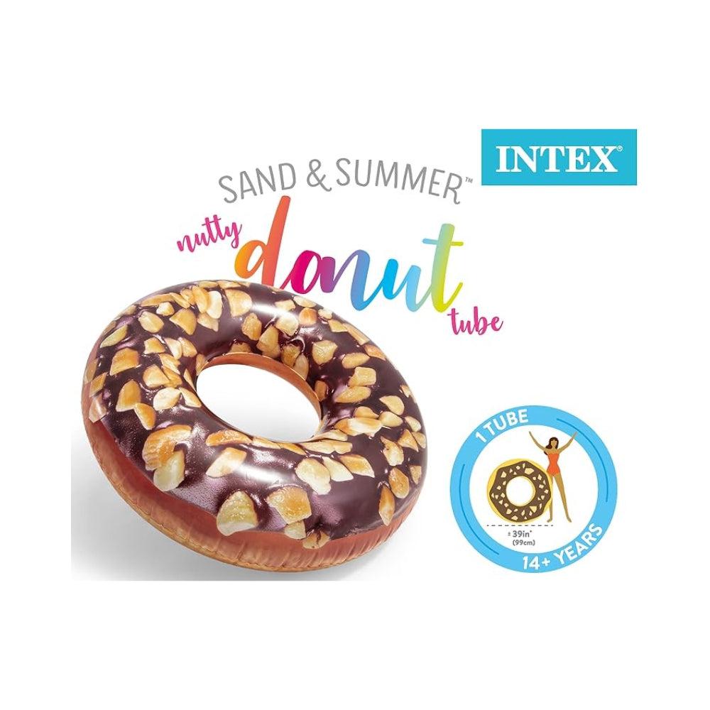 Intex Sand And Summer Inflatable Nutty Donut Tube