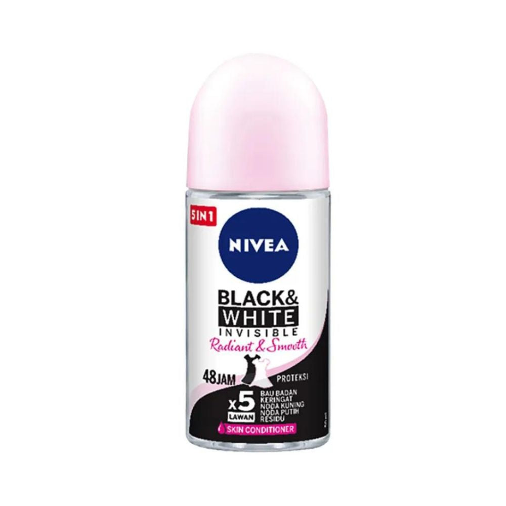 Invisible For Black And White 24h Roll-On Anti-Perspirant