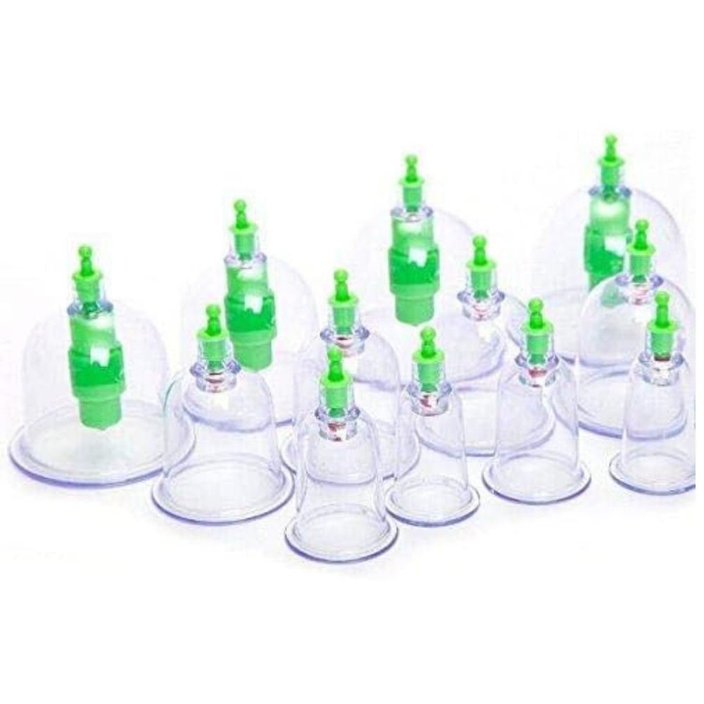 Islamic Cupping - CH 10 Assorted Size Cups with Suction Cup