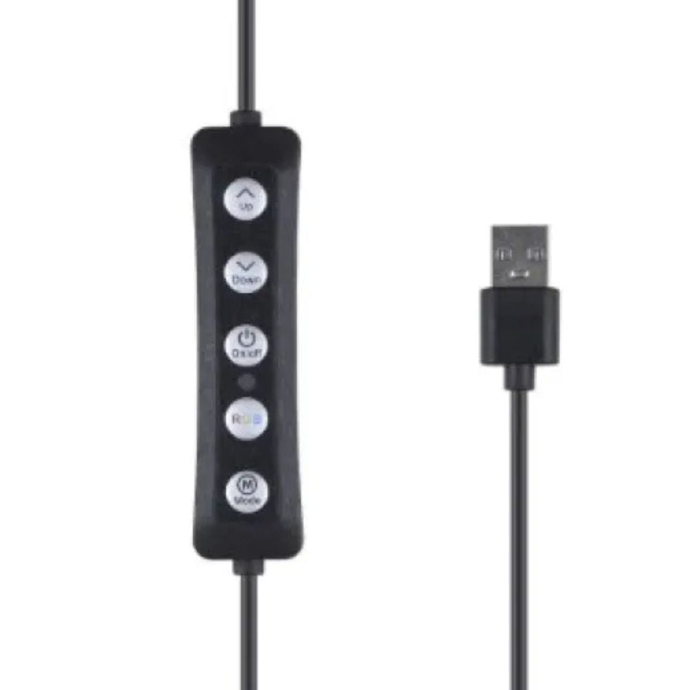 JM33-13 heart-shaped LED RGB ring lamp 33 cm