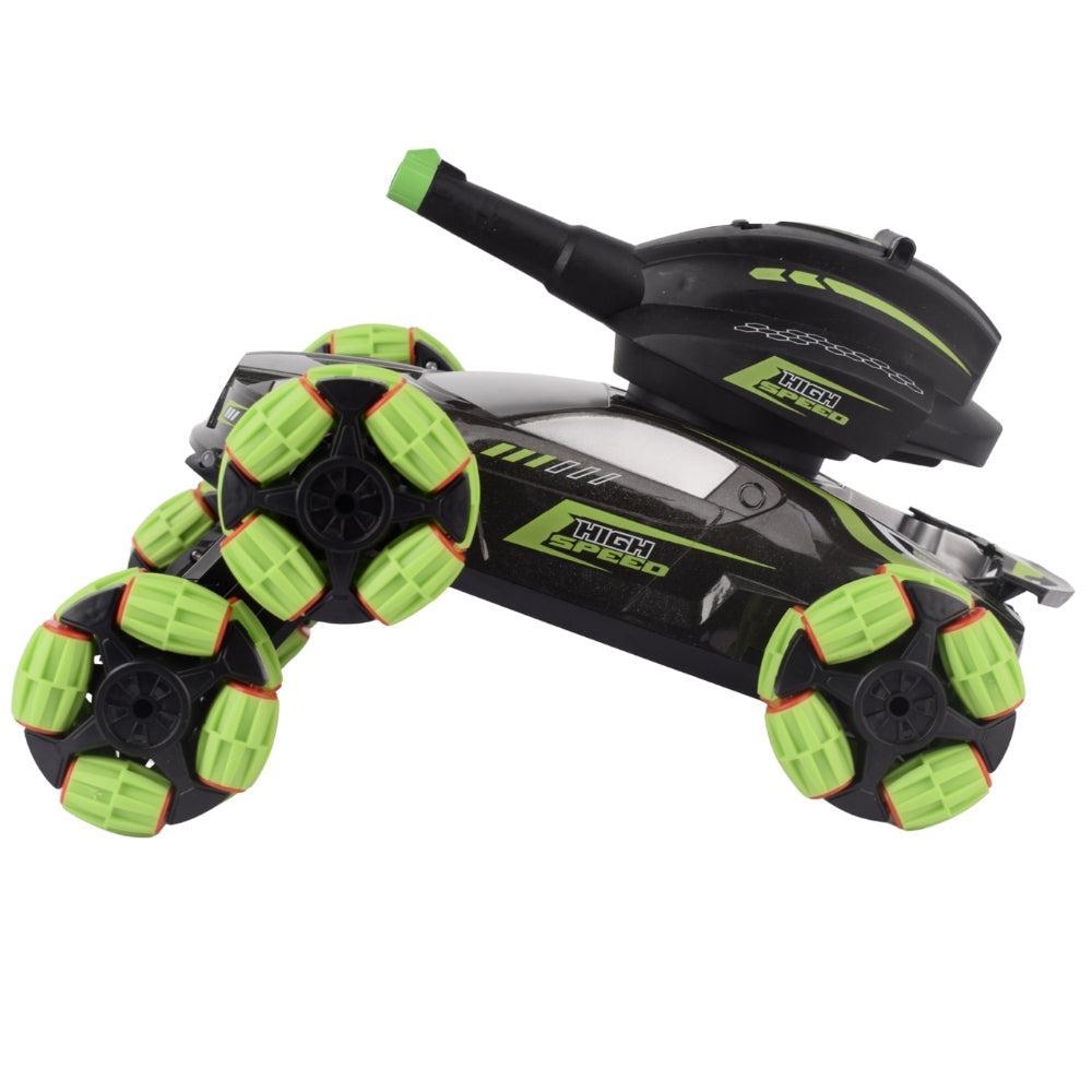 JT Toys 360° Stunt Vehicle with Spray & Music – 2.4GHz RC Car