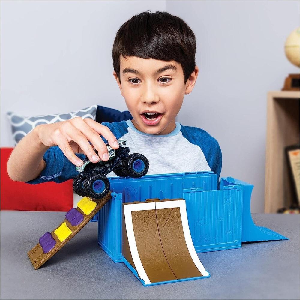 Jam Ship It & Flip It Transforming Playset With 1 64 Scale Die