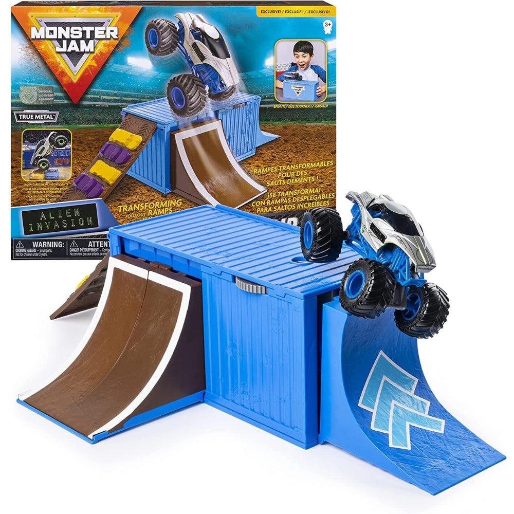 Jam Ship It & Flip It Transforming Playset With 1 64 Scale Die