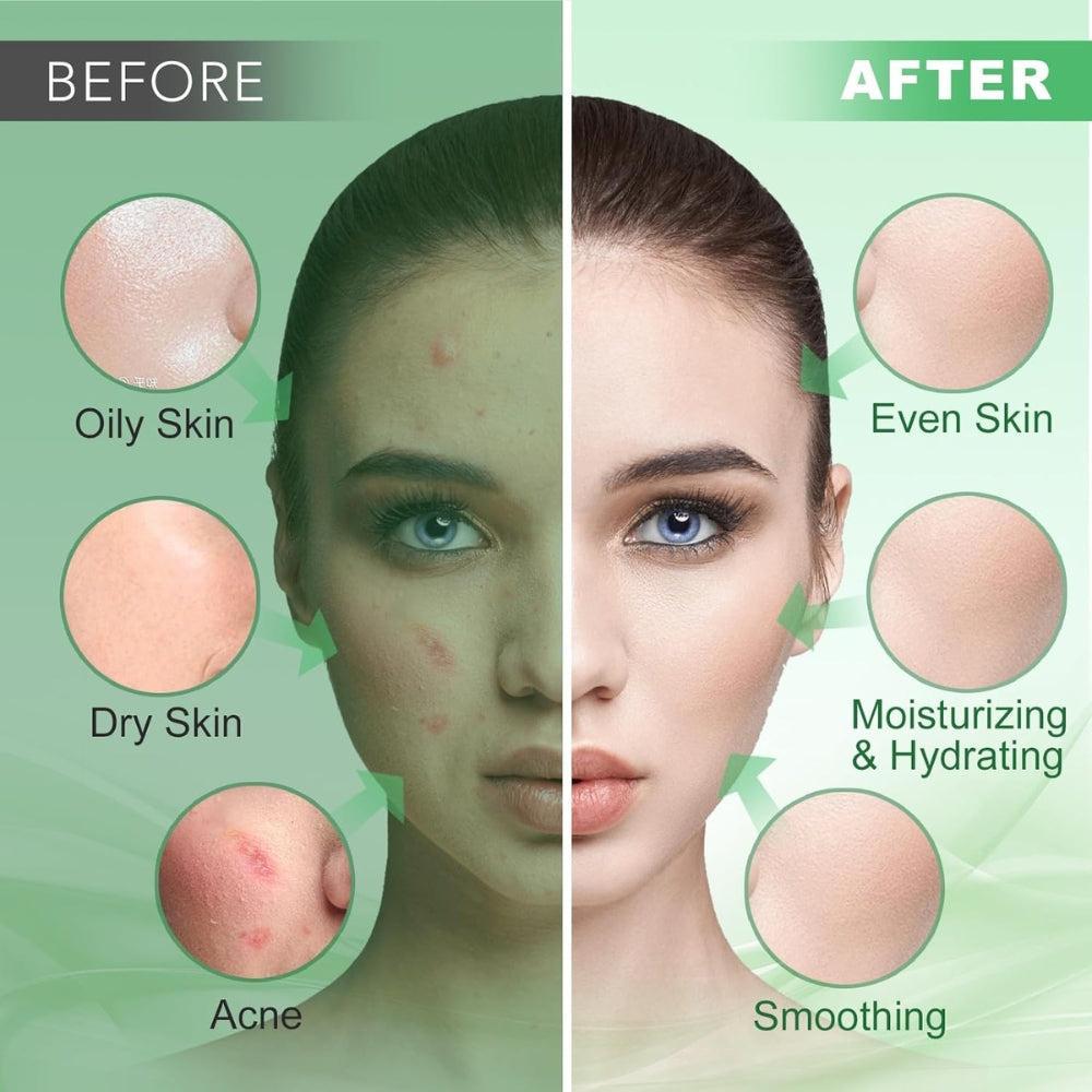 Jelly Mask Powder for Facials, Hydrating & Moisturizing Jelly Face Mask Skin Care Aloe Vera