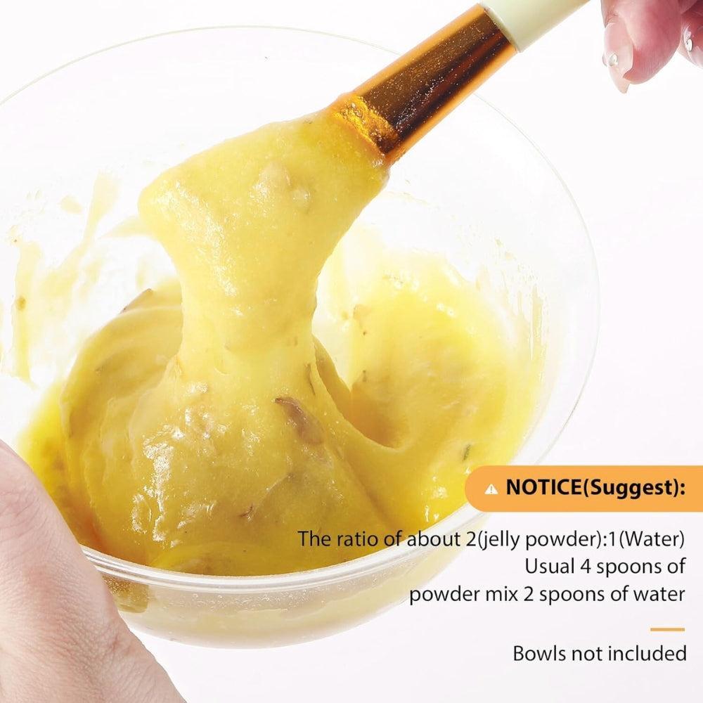 Jelly Mask Powder for Facials, Hydrating & Moisturizing Jelly Face Mask Skin Care Beta-Carotene