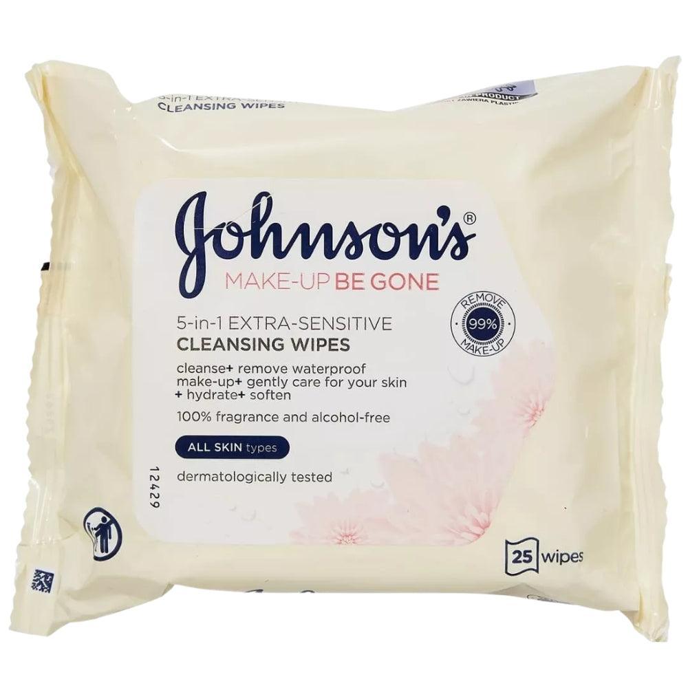 Johnson’s 5-in-1 Extra Sensitive Cleansing Wipes