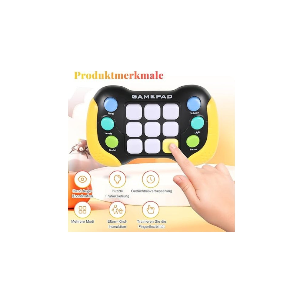 KWGYULSUK Memory Booster Push Game, Fast Push Game, Electric Fidget Toys for Adults and Kids Pop It Electronic Toy for Boys and Girls