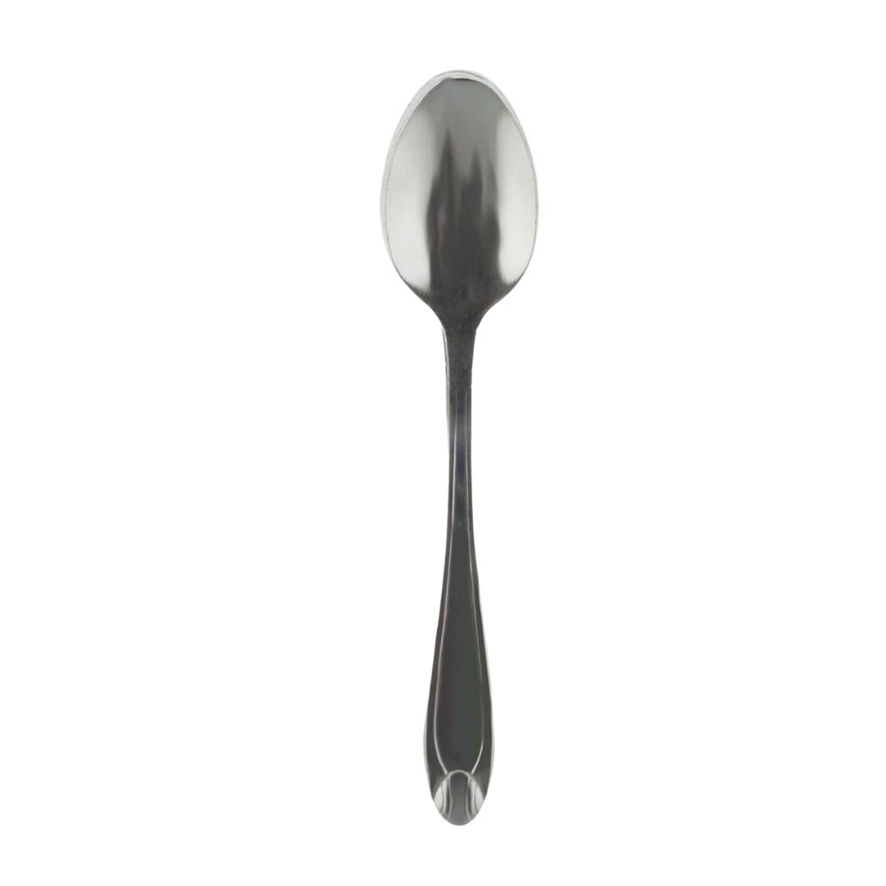 KZH Pack of 12 Latte Spoons,Forks,Teaspoon Long Handle Stainless Steel Spoon - Ideal For Coffee Cafe Latte, Espresso, Hot Chocolate,Hot Drinks, Dessert