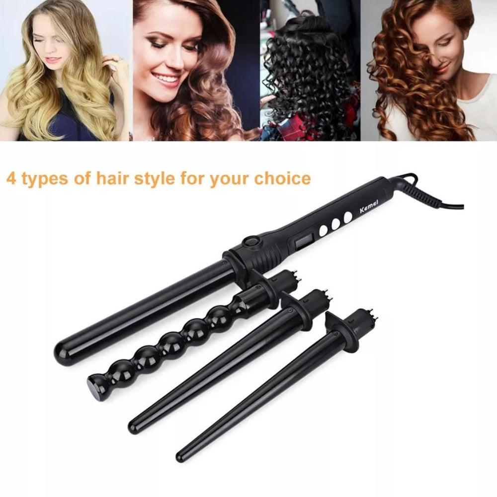 Kemei 4 In 1 KM-4083 Professional Hair Curler Roller