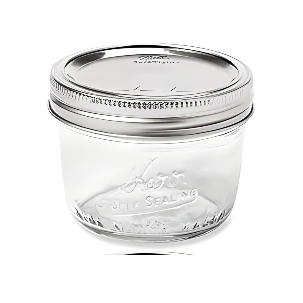 Kerr Glass Jar With Lid & Band, Single Jar,240 ml