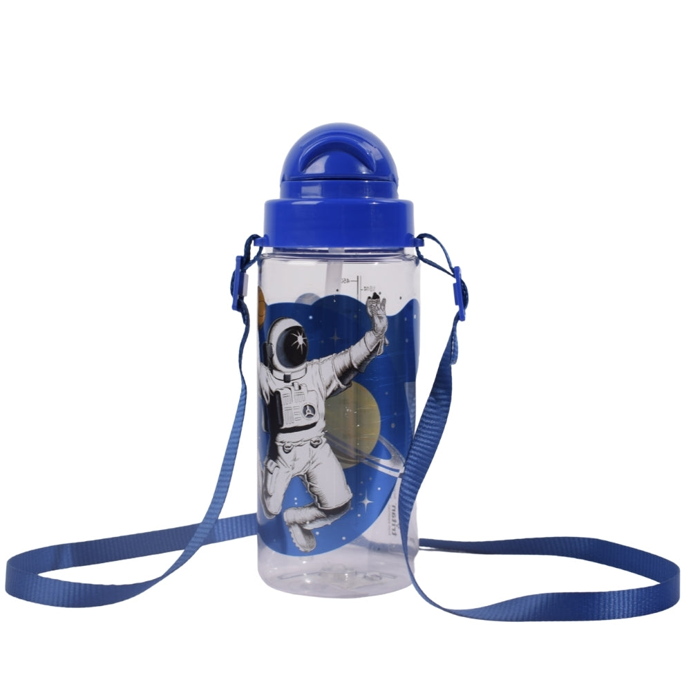 Kids Astronaut Water Bottle with Strap – Space Theme, 500ml