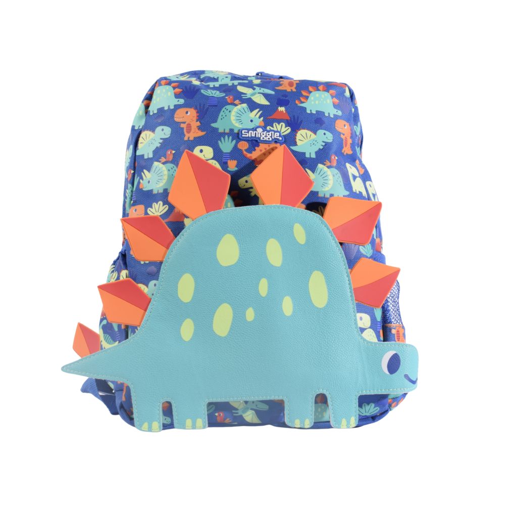 Kids' Dinosaur Backpack with 3D Stegosaurus Design