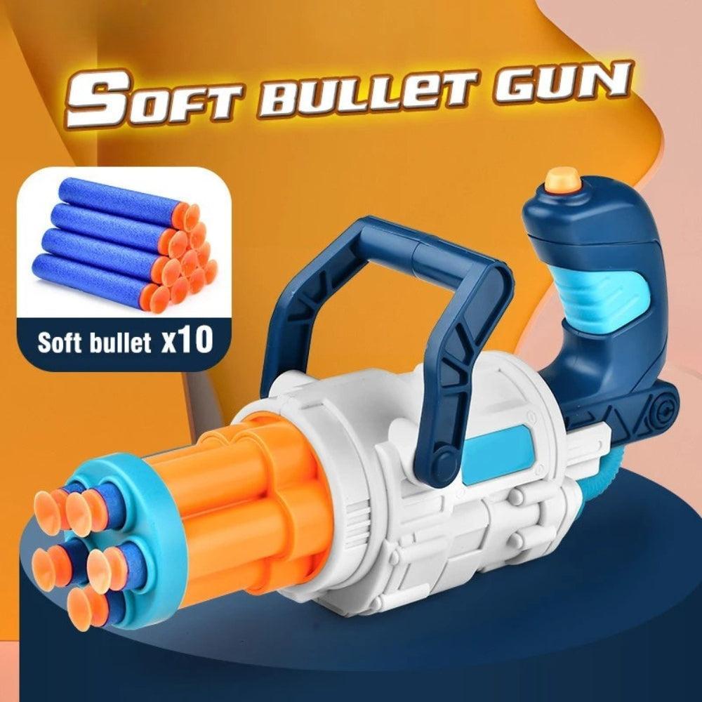Kids Shooting Gatling Soft Bullet Gun