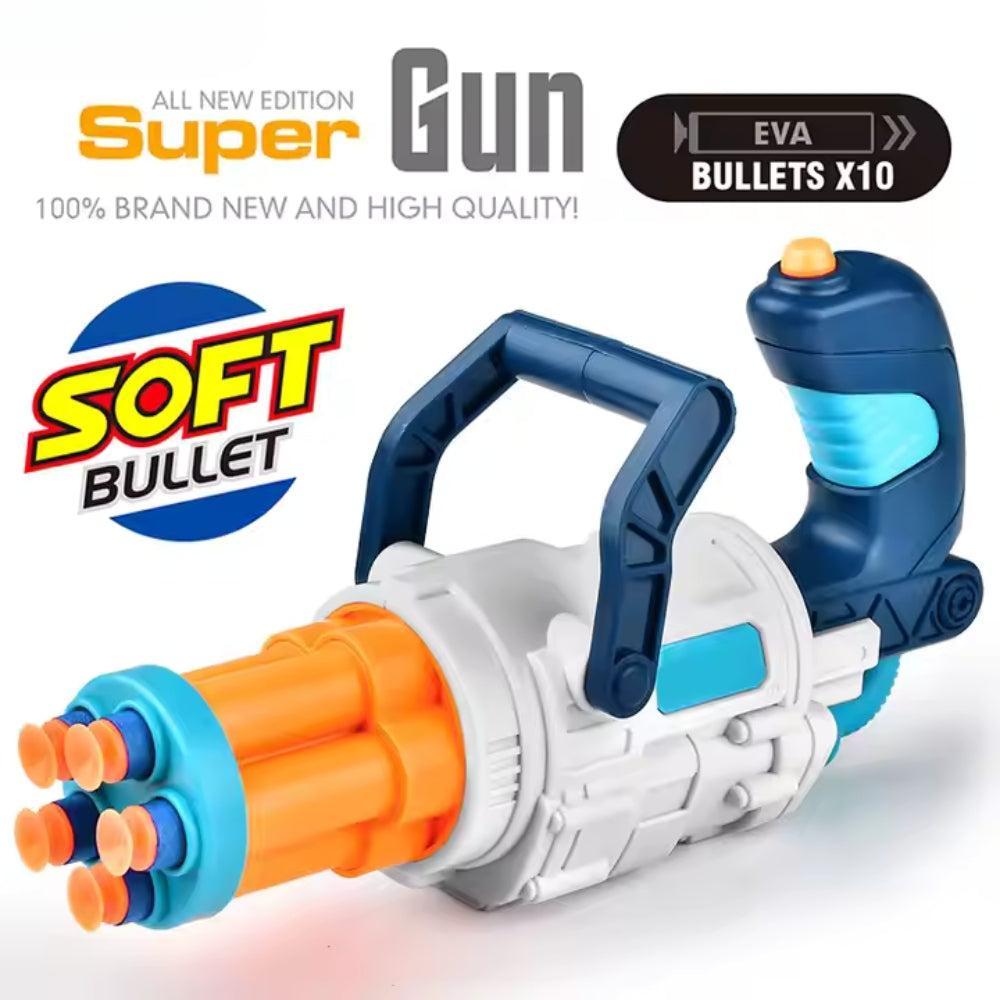 Kids Shooting Gatling Soft Bullet Gun