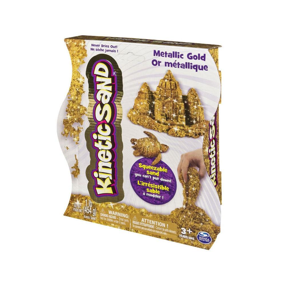 Kinetic Sand Metallic Sand Toys For Kids Boys Girls - Gold