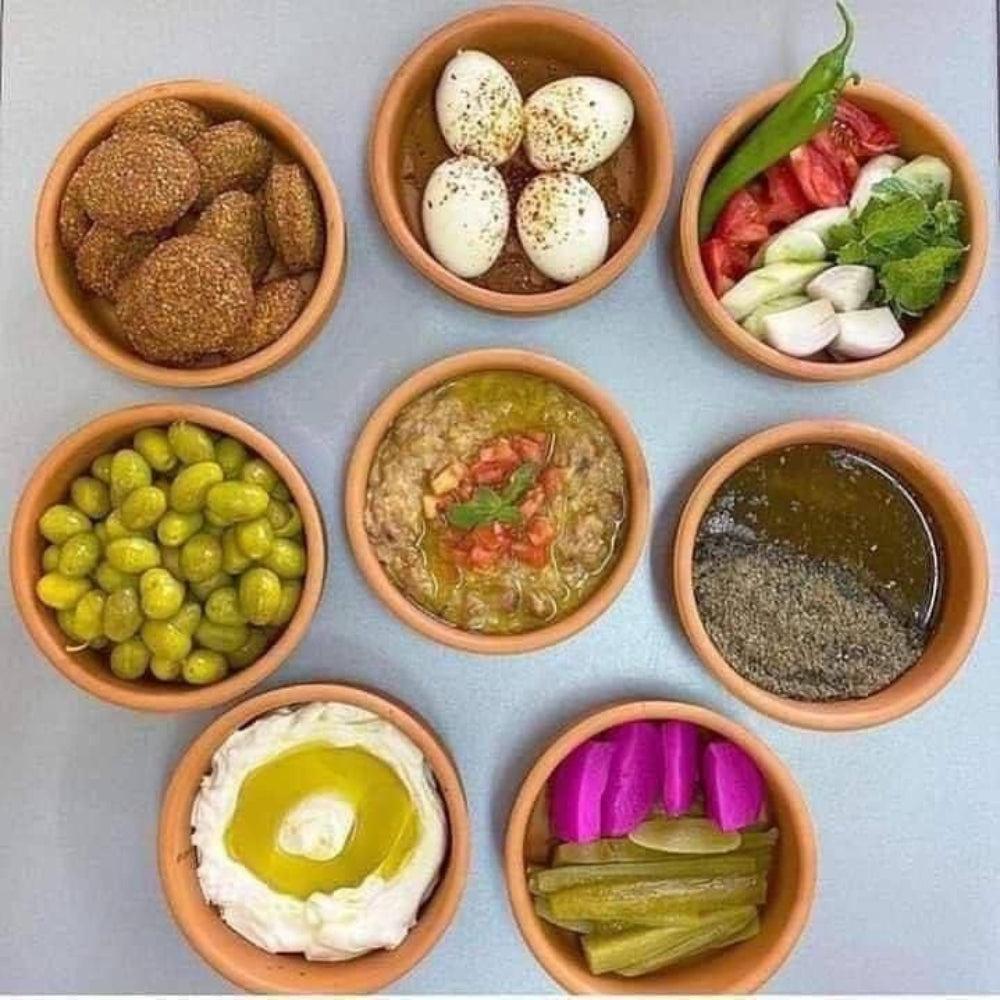 Kitchen Ceramic Casserole-(Sutlac Kabi)Guvec Cup 6 Pc