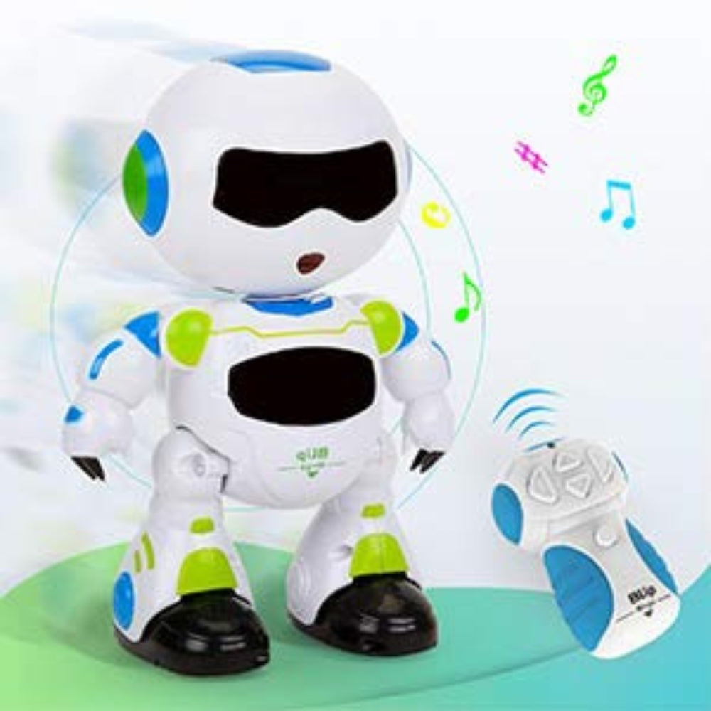 Koochie-Koo Remote Control/Touch Sensing Robot Toys for Kids Walking, Dancing and Musical Action with 3D Lights Intelligent Toys for Children, Boys and Girls