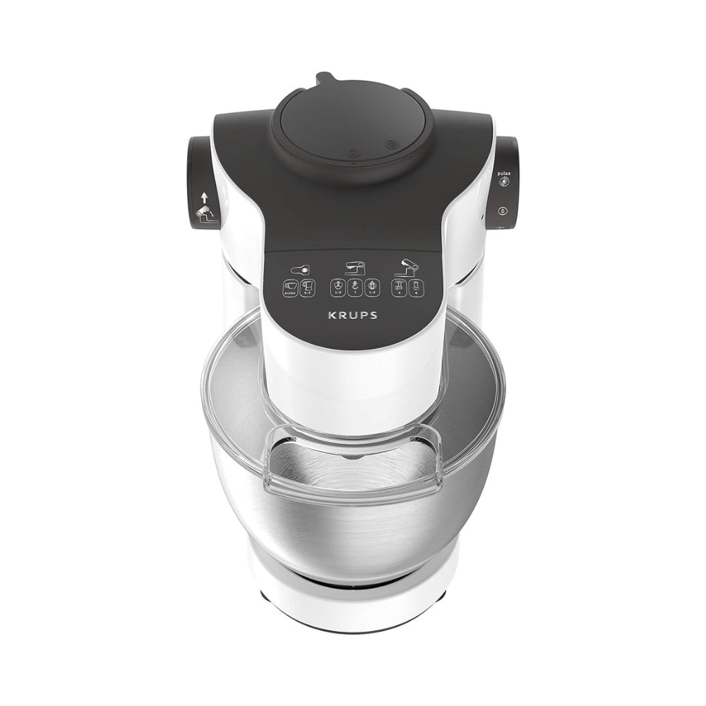 Krups KA 3121 Master Perfect kitchen machine 1000 Watt, dark grey/white