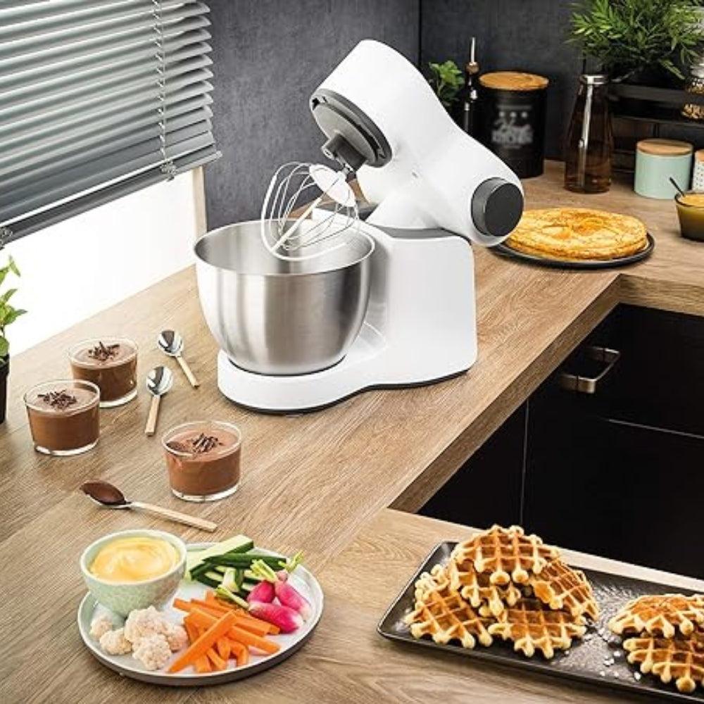 Krups KA 3121 Master Perfect kitchen machine 1000 Watt, dark grey/white