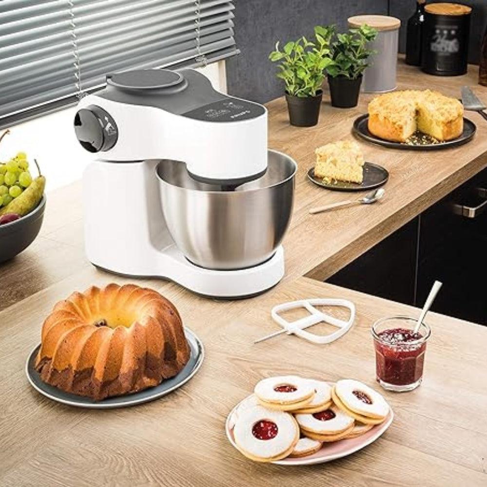 Krups KA 3121 Master Perfect kitchen machine 1000 Watt, dark grey/white