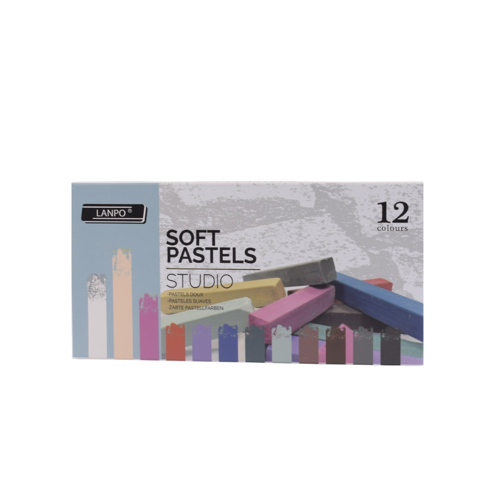 LANPO Soft Pastels Studio – 12 Colours