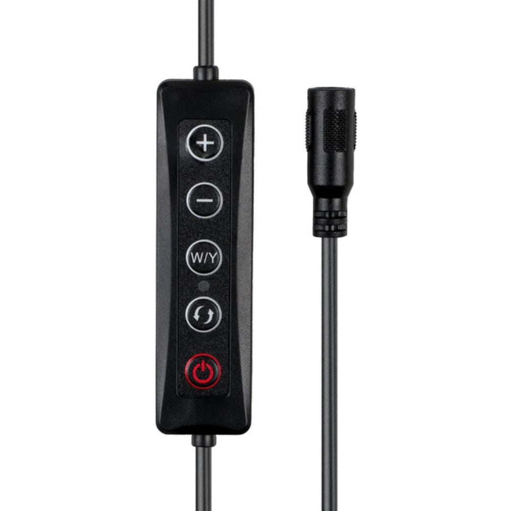 LED Arched Table Lamp For Manicurists, Makeup Artists Black 76*40*6CM