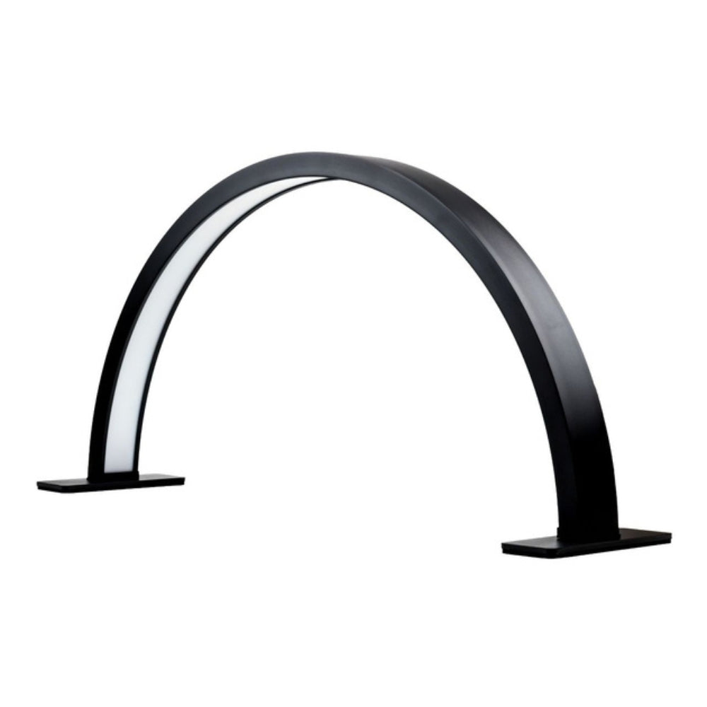 LED Arched Table Lamp For Manicurists, Makeup Artists Black 76*40*6CM