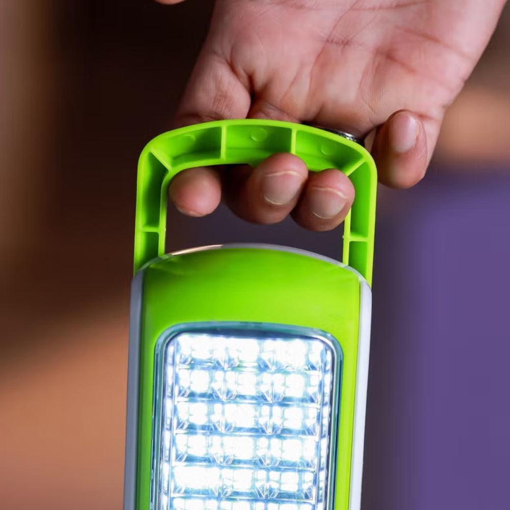 LED Emergency Lantern Energy Efficient Design, 75 Pieces Hi-Power LEDs, and 5 Hours Working, Compact, Portable and Light-Weight Design with Stand