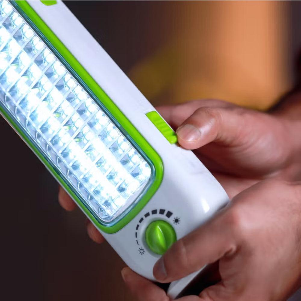 LED Emergency Lantern Energy Efficient Design, 75 Pieces Hi-Power LEDs, and 5 Hours Working, Compact, Portable and Light-Weight Design with Stand